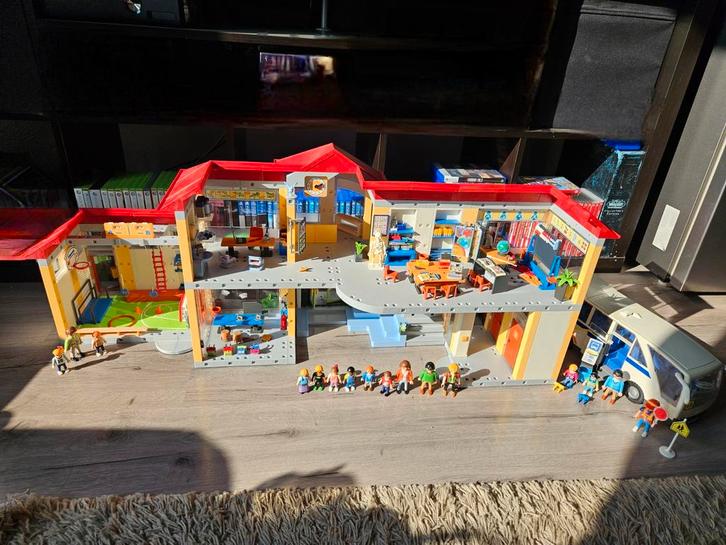Playmobil volledige school set, Kinderen en Baby's, Speelgoed | Playmobil, Gebruikt, Ophalen