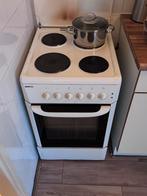 Beko Elektrisch Fornuis met Oven - Wit, Vrijstaand, Witgoed en Apparatuur, Ophalen, Gebruikt, Grill, 4 kookzones