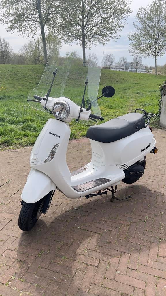 La Souris Sourini Scooter Wit, Ophalen, Gebruikt, Benzine, Overige merken