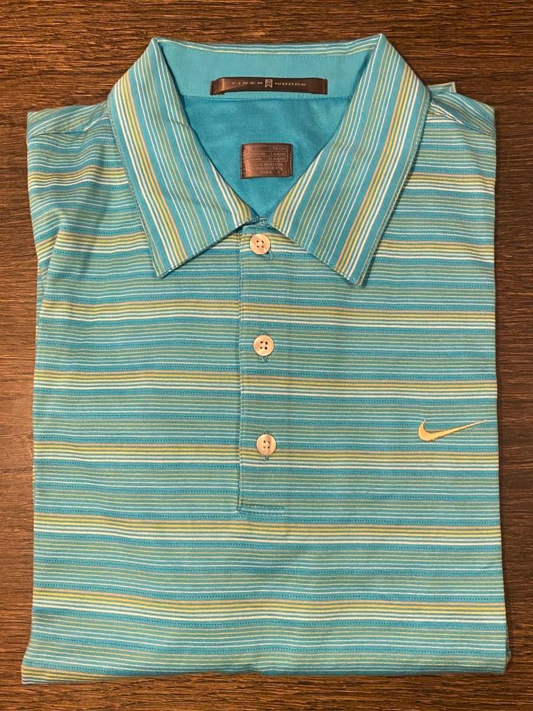 NIEUWE NIKE FIT DRY - TIGER WOODS COLLECTION GOLF POLO, Sport en Fitness, Golf, Ophalen, Nieuw, Kleding, Overige merken