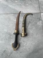 Antieke Arabische Jambiya Dolk met Schede, Ophalen of Verzenden