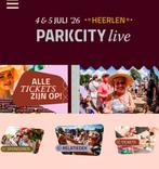 Te koop 4 weekend veld tickets voor parkcity live 2026, Drie personen of meer, Meerdaags
