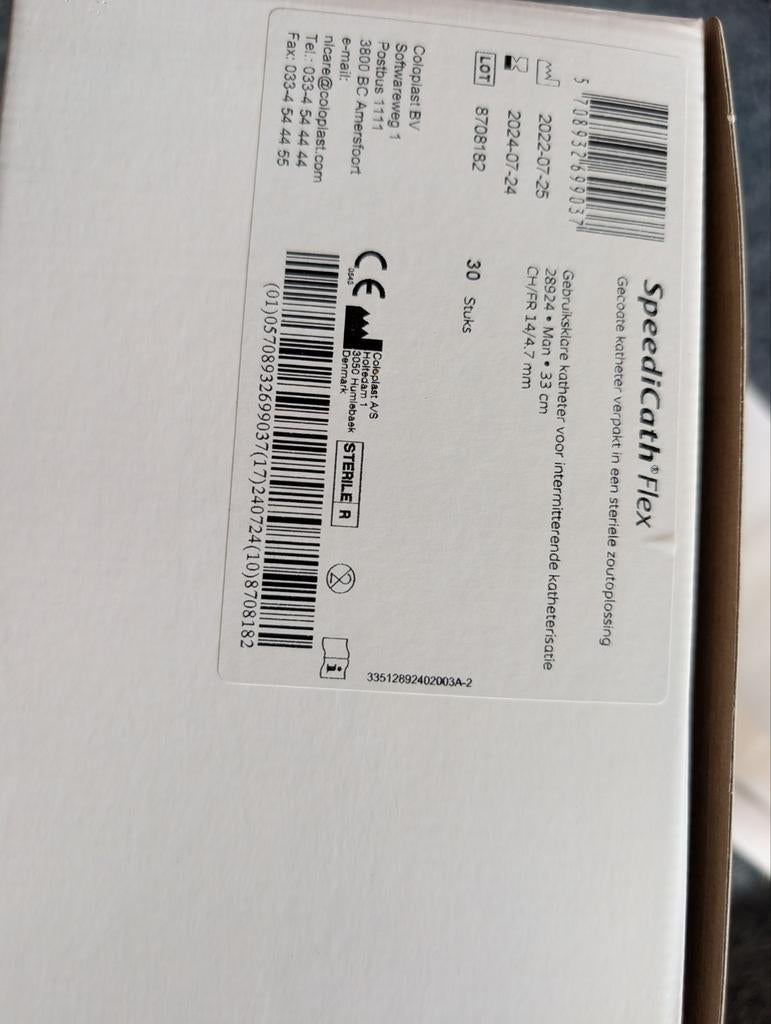 SPEEDICATH KATHETER, 9 dozen, Diversen, Verpleegmiddelen, Ophalen