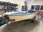 Complete set: Boot,buitenboordmotor & trailer, Watersport en Boten, Motorboten en Motorjachten, Ophalen, Gebruikt, Minder dan 10 pk