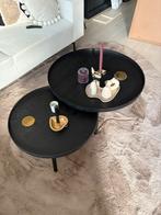 WOOOD Mesa bijzettafels set, Ophalen, Gebruikt, 50 tot 100 cm, Rond