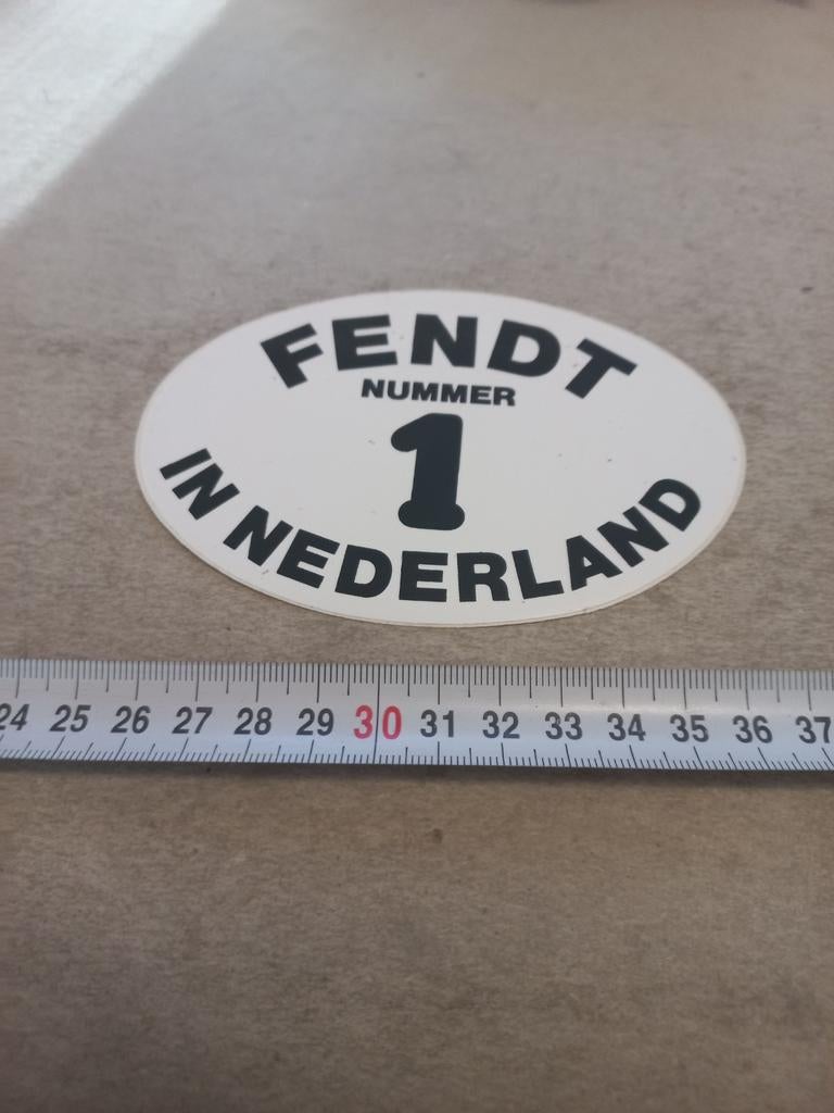 Fendt nummer 1 in nederland, Ophalen of Verzenden