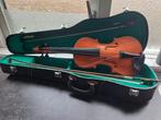 Viool met koffer en strijkstok - Zo goed als nieuw, Muziek en Instrumenten, Strijkinstrumenten | Violen en Altviolen, Viool, Ophalen of Verzenden