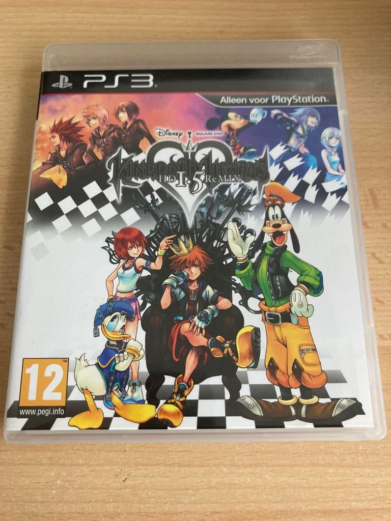 Kingdom Hearts HD 1.5 Remix Playstation 3, 1 speler, Ophalen of Verzenden, Zo goed als nieuw, Role Playing Game (Rpg)