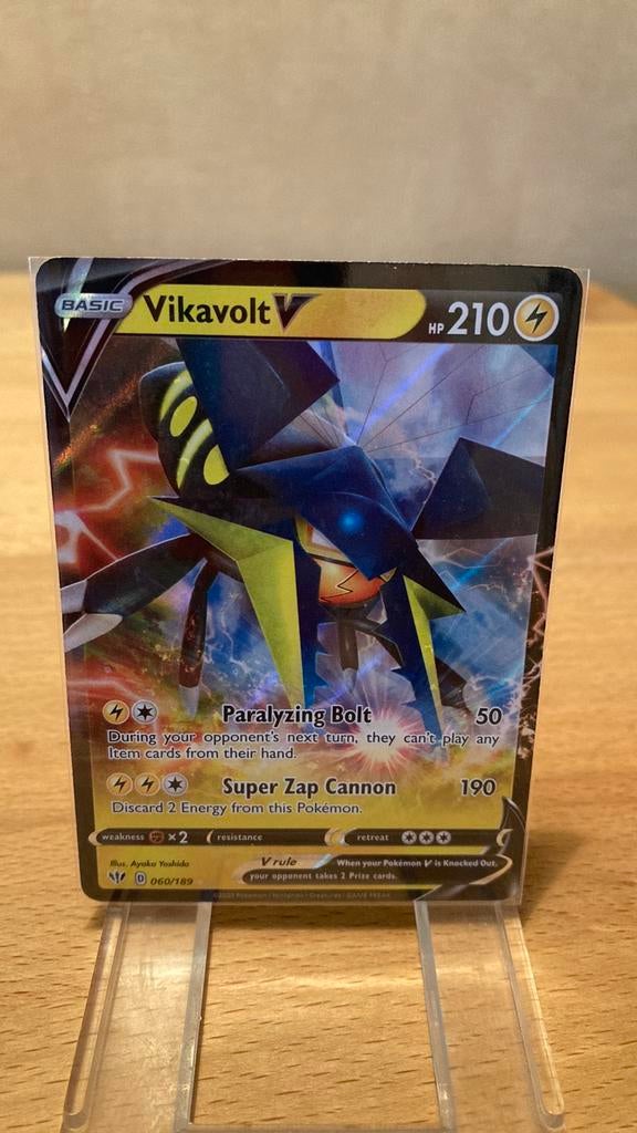 Pokemon Vikavolt V 60/189 Darkness Alblaze 3,00 euro, Ophalen of Verzenden, Zo goed als nieuw