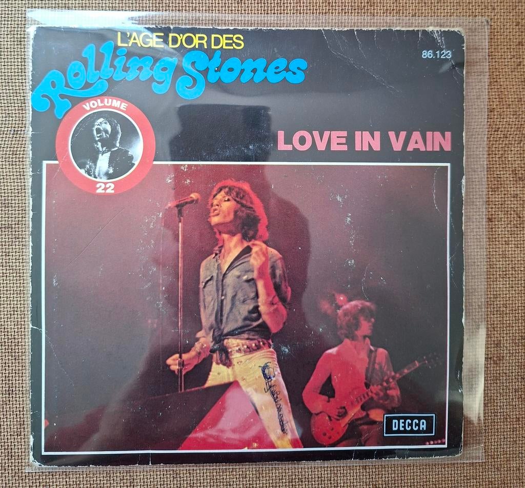 Rolling Stones  - Love in vain - Single is TOP, Gebruikt, 7 inch, Single, Ophalen of Verzenden