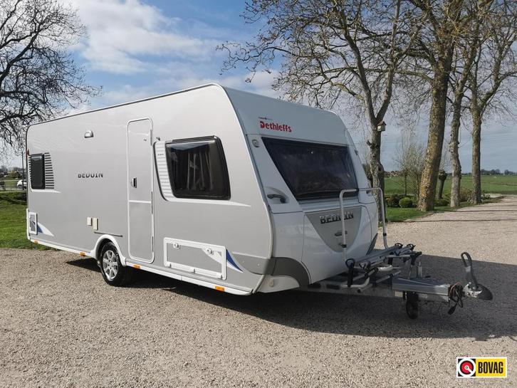 Dethleffs Beduin 515 DB, Caravans en Kamperen, Caravans, tot en met 4, 1000 - 1250 kg, Rondzit, Dethleffs, Dwarsbed, Vast bed