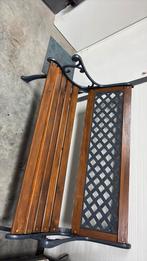 Gietijzeren tuinbank, Tuin en Terras, Ophalen, Zo goed als nieuw, Metaal