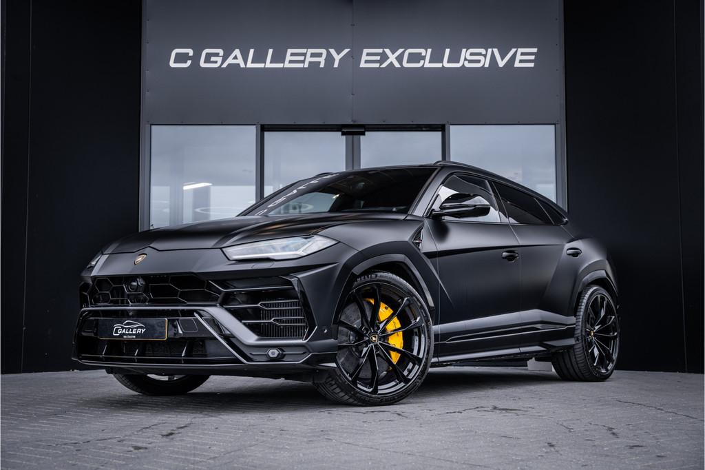 Lamborghini Urus 4.0 V8 - BTW | Akrapovic | Keramisch | Pano, Auto's, Lamborghini, Automaat, Urus, Gebruikt, Zwart
