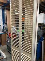 Houten Shutters crème, Huis en Inrichting, Woonaccessoires | Kamerschermen, Ophalen of Verzenden, Gebruikt