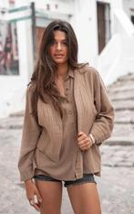 Nieuw+kaartje 90€ korte bruine gile;t mt XS/S (Ibiza stijl), Kleding | Dames, Bruin, Nieuw, Ophalen of Verzenden, IBZ Mode/Ibiza Mode