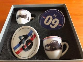 PORSCHE DESIGN Drivers Selection 2 espresso kopjes in doos, Ophalen of Verzenden, Nieuw
