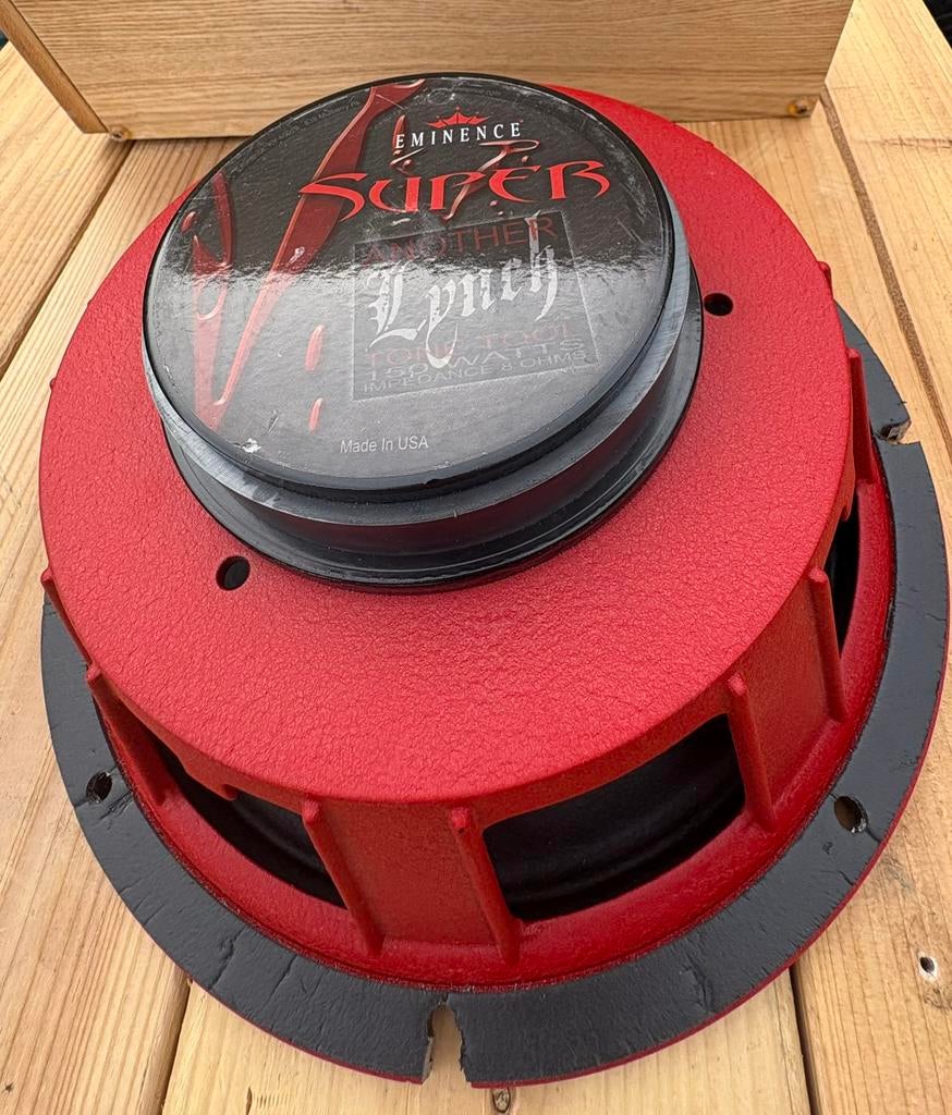Eminence Super V12 gitaarluidspreker van 12 inch150 Watt RMS, Overige merken, Gebruikt, Overige typen, Ophalen of Verzenden