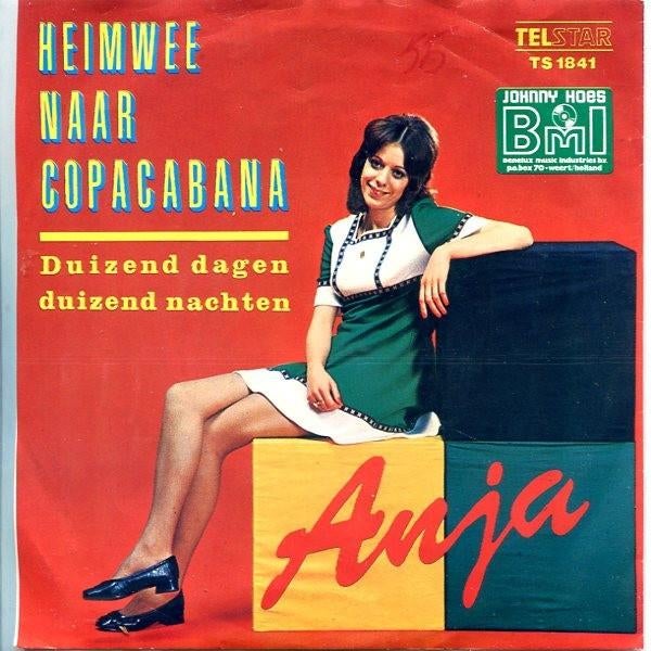 Vinylsingles anja gezocht, Ophalen of Verzenden, Zo goed als nieuw, Overige formaten, Levenslied of Smartlap