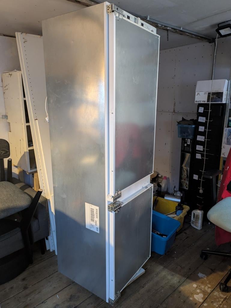 Bosch inbouw koelkast/vries, 200 liter of meer, Ophalen of Verzenden, Met aparte vriezer, 160 cm of meer