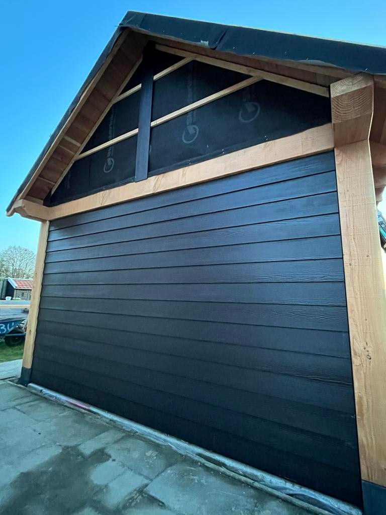 Zwarte gevelbekleding planken - Nieuw, Doe-het-zelf en Verbouw, Hout en Planken, Minder dan 25 mm, Nieuw, Ophalen of Verzenden
