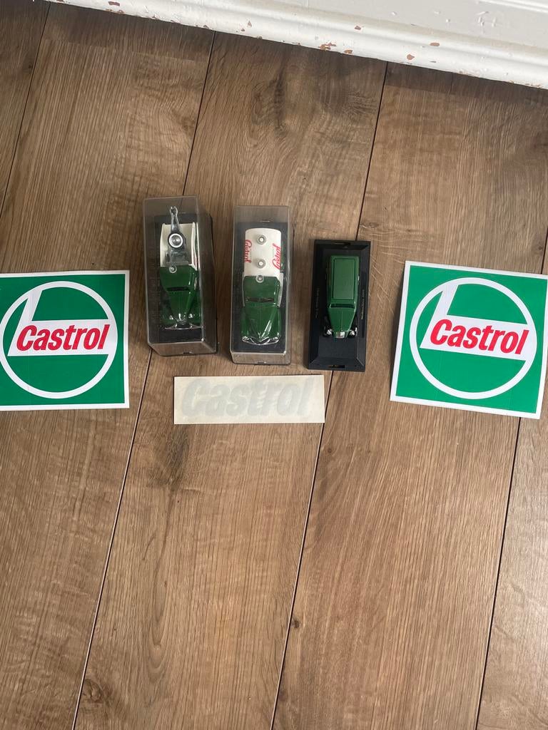 Castrol Miniaturen en Stickers, Overige merken, Gebruikt, 1:32 tot 1:50, Overige typen