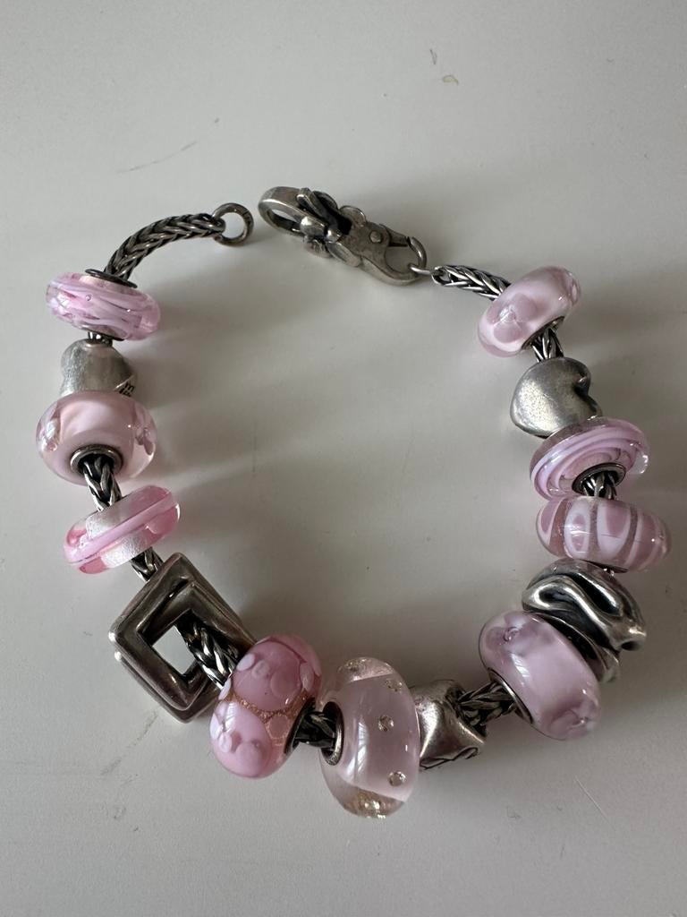 Trollbeads armbanden. MOEDERDAG ‼️, Ophalen of Verzenden, Zo goed als nieuw, Zilver