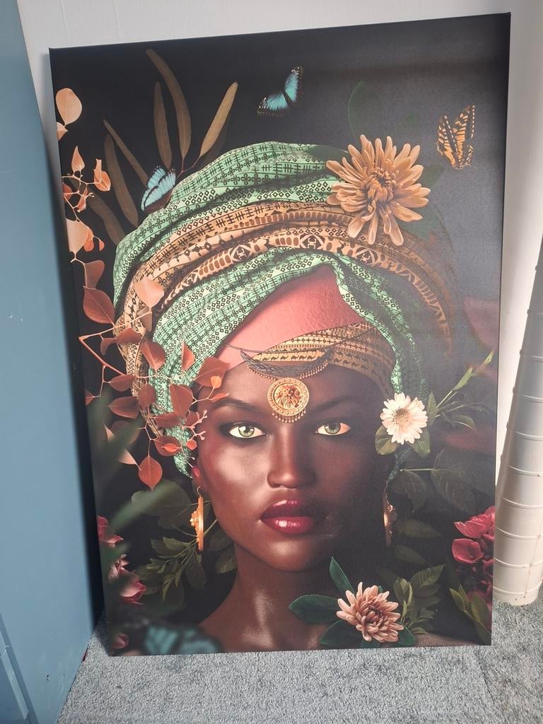 Canvas 80x120, Ophalen, Schilderij, 75 cm of meer