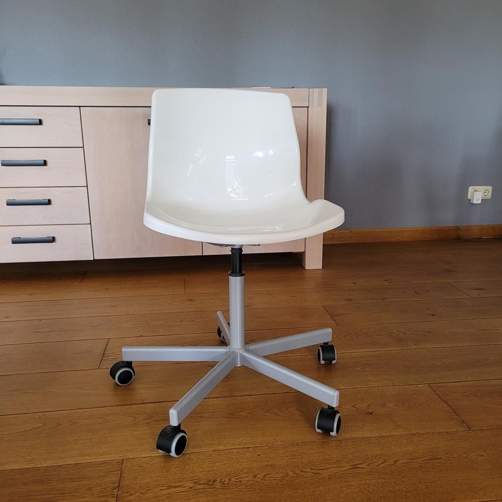 Nette Ikea bureaustoel., Ophalen, Zo goed als nieuw, Wit, Bureaustoel