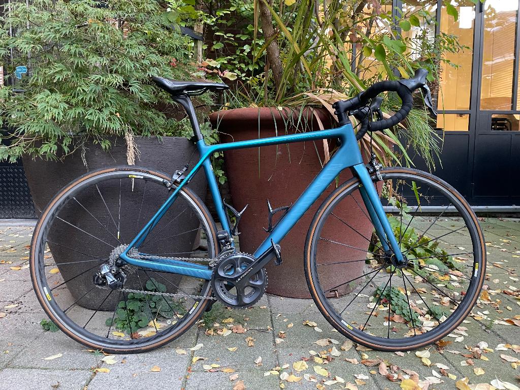 Canyon Ultimate CF SL Di2, Fietsen en Brommers, Fietsen | Racefietsen, 28 inch, Carbon, Zo goed als nieuw, Meer dan 20 versnellingen