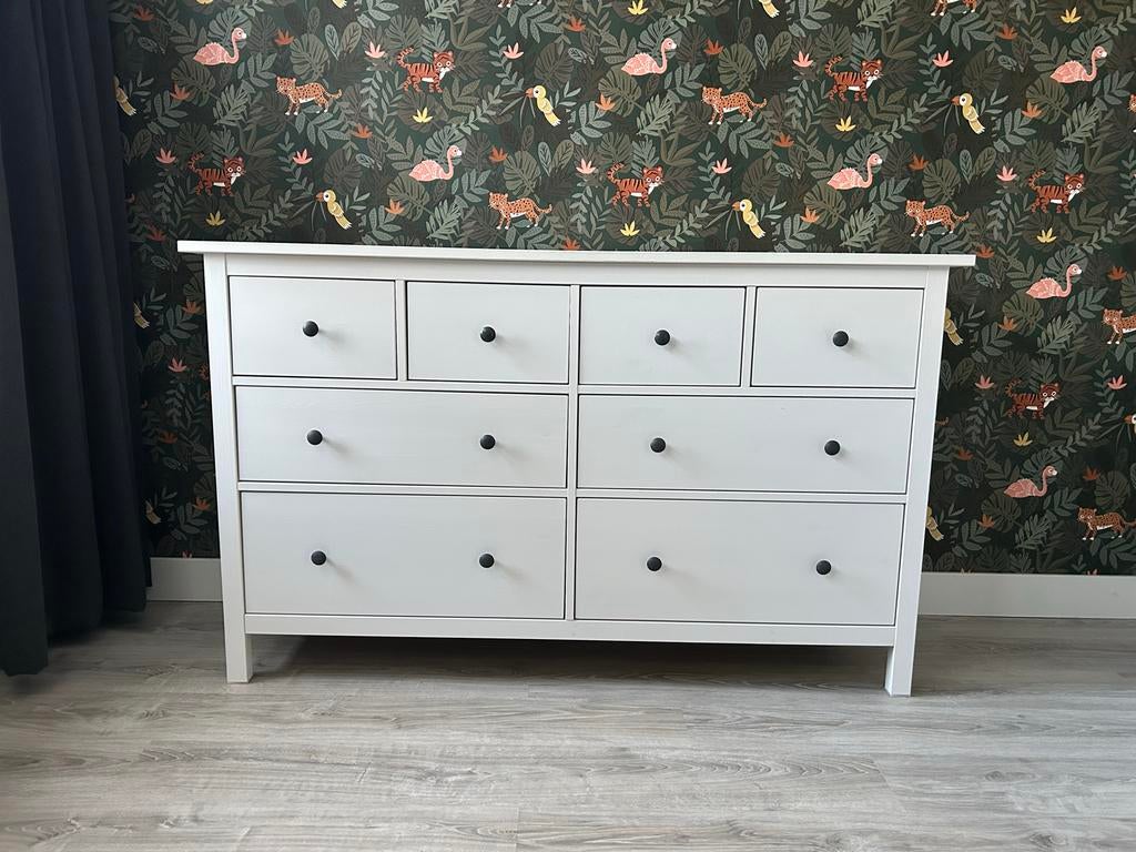 IKEA Hemnes ladekast met 8 lades, Ophalen, Gebruikt, 5 laden of meer, 150 tot 200 cm