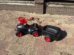 Loopauto met aanhanger - Zwart/Rood, Ophalen, Gebruikt, Loopvoertuig