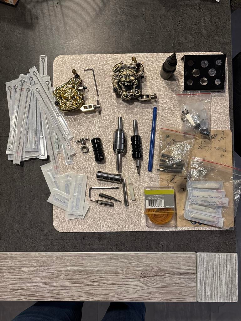 Professionele Tattoo Kit – Beginning Apprentice Set, Ophalen of Verzenden, Gebruikt, Overige typen