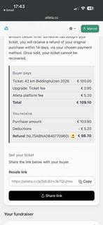 TICKET MUDMASTERS BIDDINGHUIZEN, Tickets en Kaartjes, Kortingen en Cadeaubonnen, Eén persoon, Overige soorten