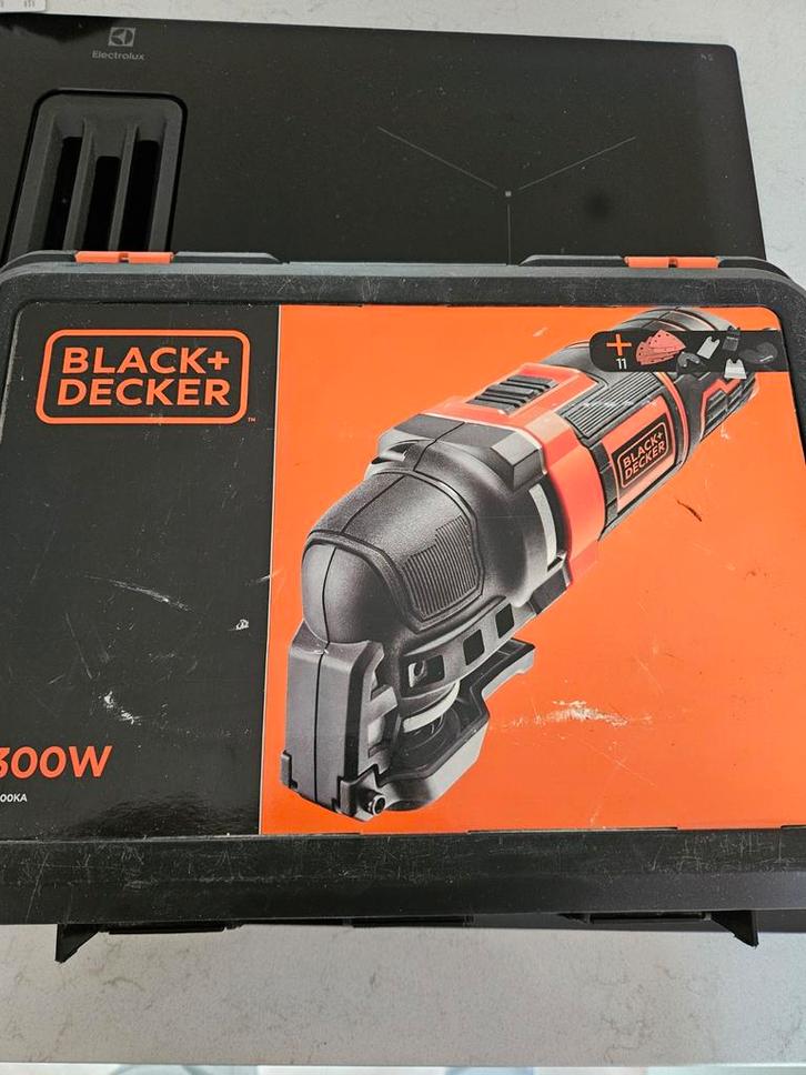 Black+Decker Multitool 300W - Zo goed als nieuw, Doe-het-zelf en Verbouw, Gereedschap | Handgereedschap, Zo goed als nieuw, Ophalen of Verzenden