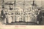 HINDELOOPEN, Groep in Klederdracht (1907) Ansichtkaart, Verzamelen, Ophalen of Verzenden, Voor 1920, Gelopen, Friesland