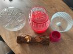 Hamster accessoires, Dieren en Toebehoren, Knaagdieren en Konijnen | Toebehoren, Ophalen, Zo goed als nieuw