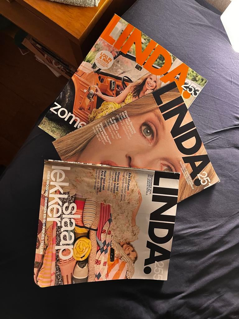 Drie Linda's, Ophalen, Gelezen, Damesbladen