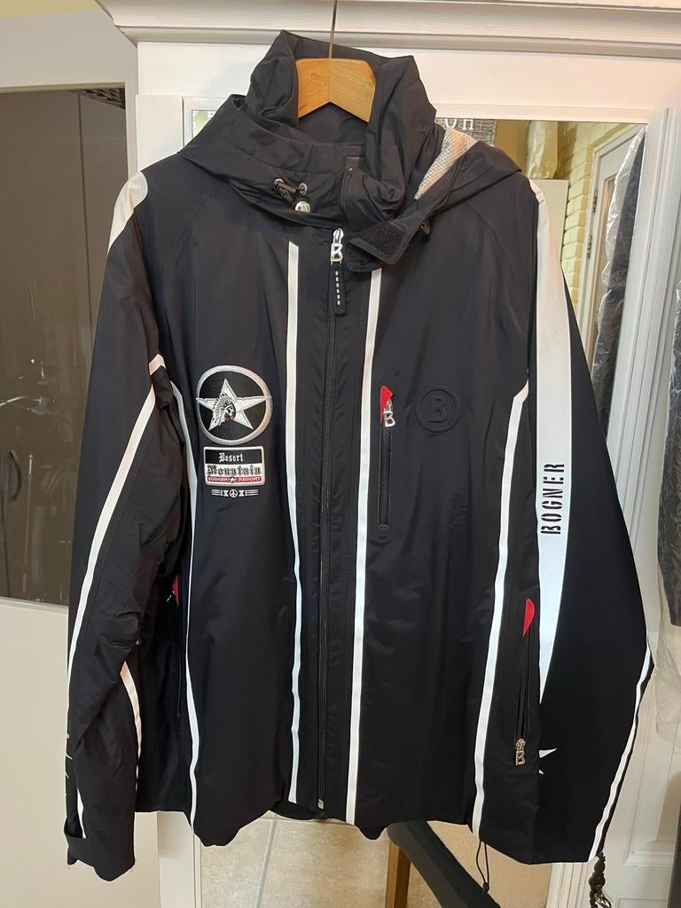 Bogner ski jas zwart met wit, maat 3XL, Ophalen of Verzenden, Zo goed als nieuw, Maat 46/48 (XL) of groter, Jack