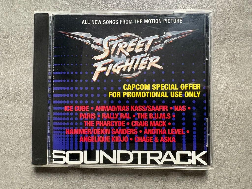 Street Fighter Original Soundtrack Promo, leuke cd prima, Ophalen of Verzenden, Zo goed als nieuw
