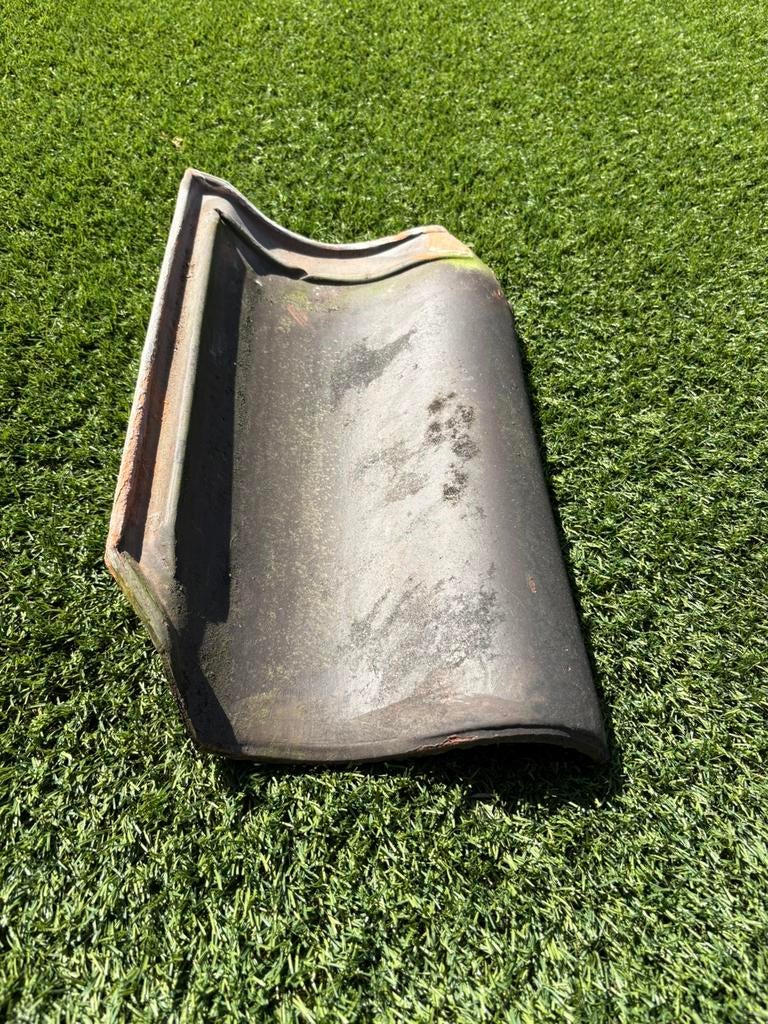 GEZOCHT! Oud hollandse dakpannen. Kleur: zwart., Ophalen, Gebruikt, Steen of Klei, Zwart