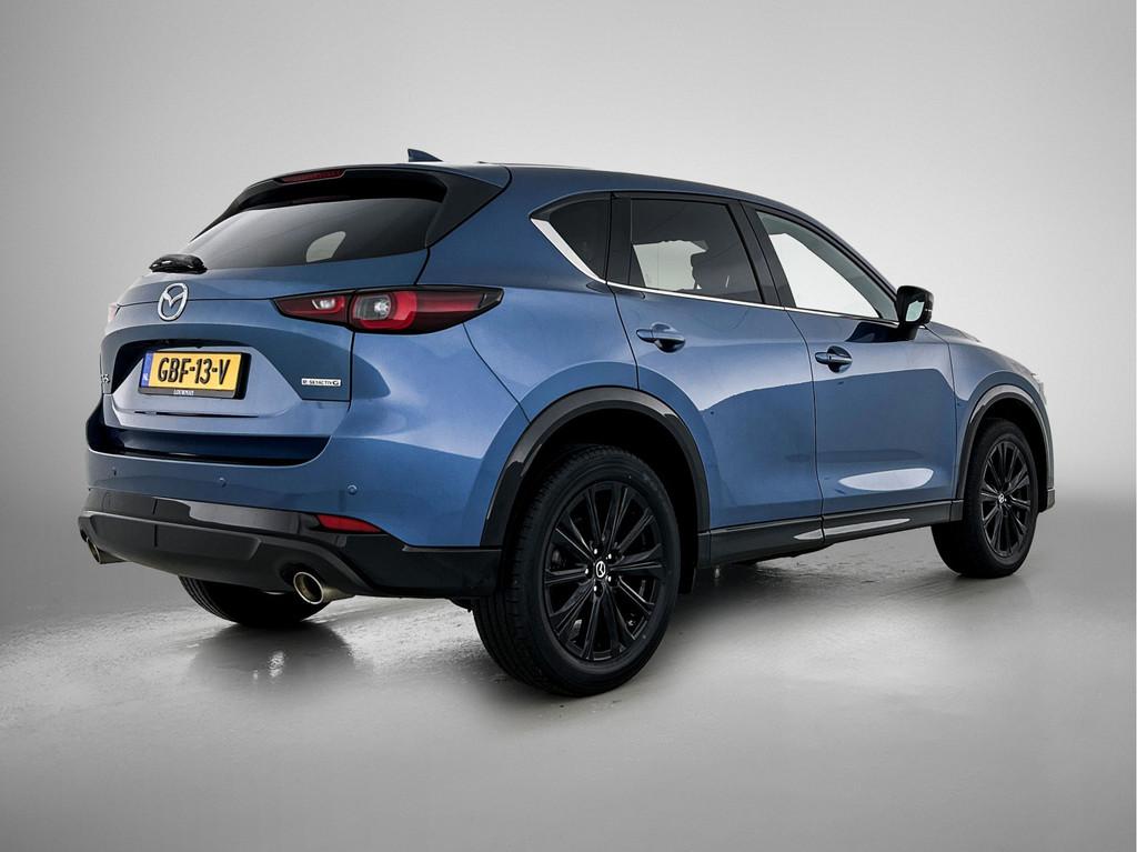 Mazda CX-5 2.0 SkyActiv-G 165 Homura (bj 2024, automaat), Auto's, Mazda, Gebruikt, 4 cilinders, Blauw, Bedrijf
