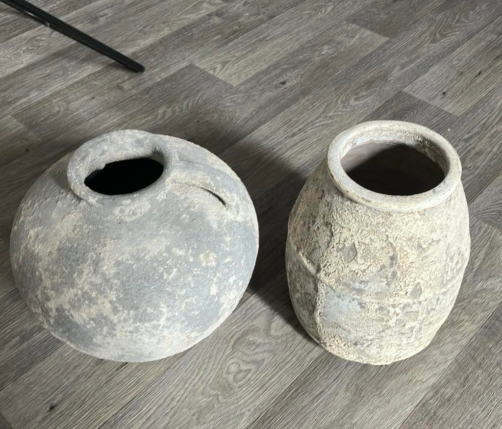 2 prachtige potten van Still collectie, Huis en Inrichting, Woonaccessoires | Vazen, Ophalen, Overige kleuren, Aardewerk of Porselein