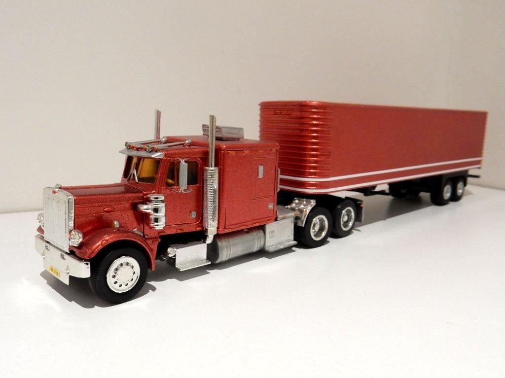 ASAM A. Smith Peterbilt 359 trekker + oplegger code 3 1/50, Hobby en Vrije tijd, Ophalen of Verzenden, Zo goed als nieuw, Bus of Vrachtwagen