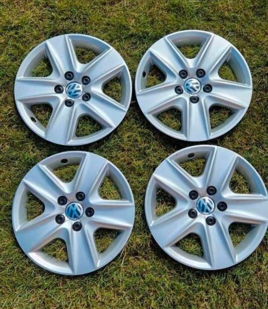 Originele VW wieldoppen 15 inch, Ophalen of Verzenden, Gebruikt