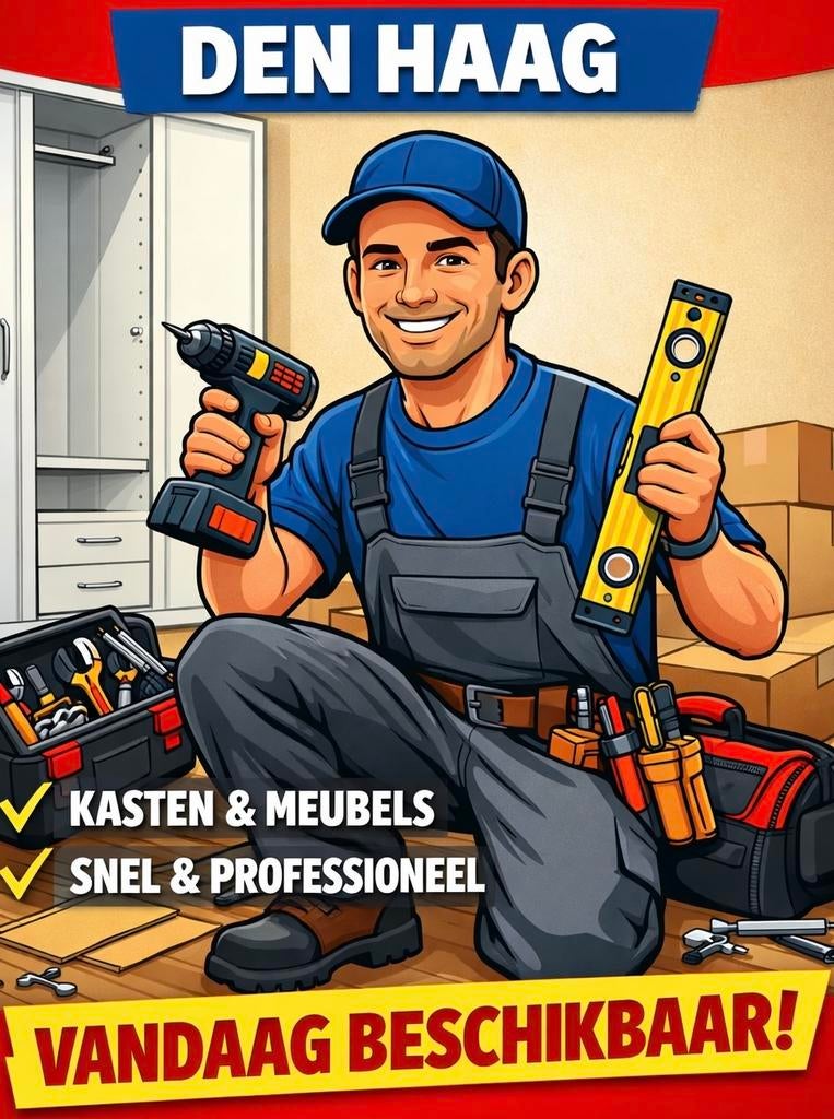 Kasten monteren? Snel, netjes en betaalbaar!