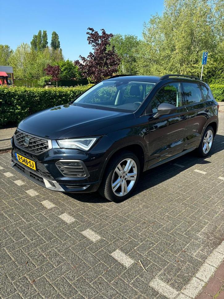 Seat Ateca FR 1.5 TSI 2021 facelift, Auto's, Seat, Particulier, Ateca, Benzine, SUV of Terreinwagen, Automaat, Geïmporteerd, Zwart
