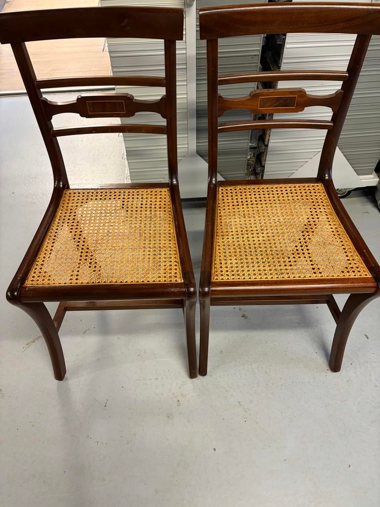 Stoelenmatterij  rieten, Ophalen