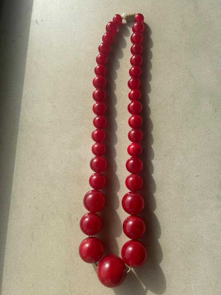 Cherry bakaliet ketting, Verzenden, Zo goed als nieuw, Overige materialen