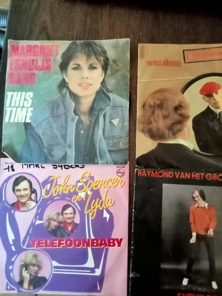 6 singles van Nederlandse bodem, niet allemaal Ned talig, Ophalen of Verzenden, Gebruikt, Nederlandstalig
