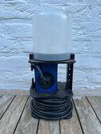Bouwlamp  / campinglamp 100W met 10m kabel en stopcontact, Ophalen of Verzenden, Gebruikt